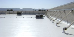 Commercial Roofing - Single Ply Re-Cover. Los Angeles, CA